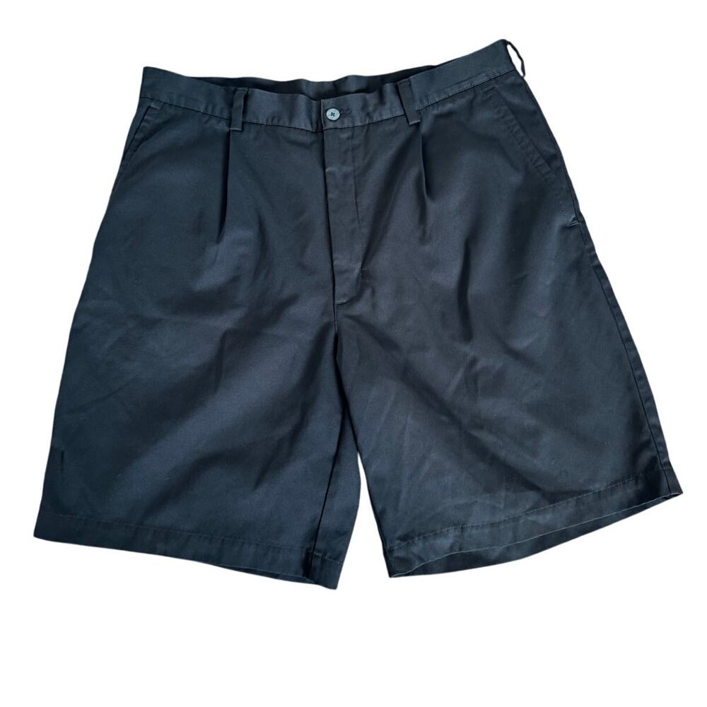 Nike Golf Black Flat Front Shorts Dri Fit